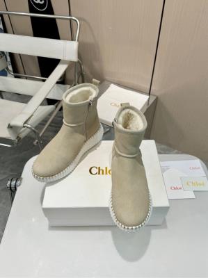 wholesale quality chloe boots grey